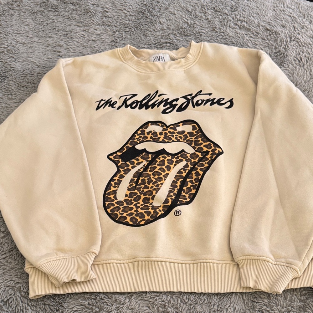 Zara Rolling Stones Sweatshirt